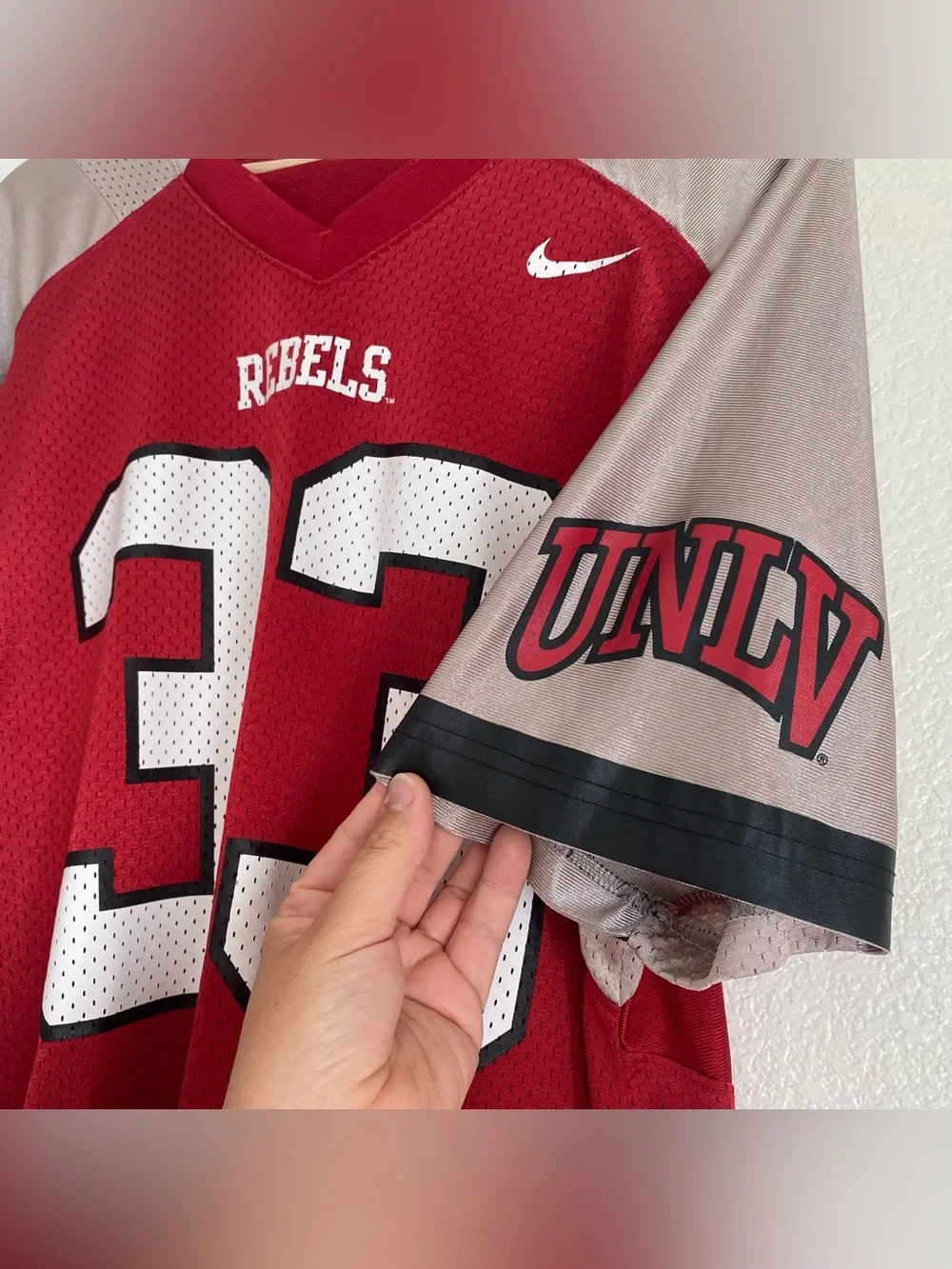Vintage Team Nike UNLV Rebels #33 jersey